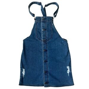 white christmas dresses Denim Crystal Trim Collared Mini Dress – self-portrait-US